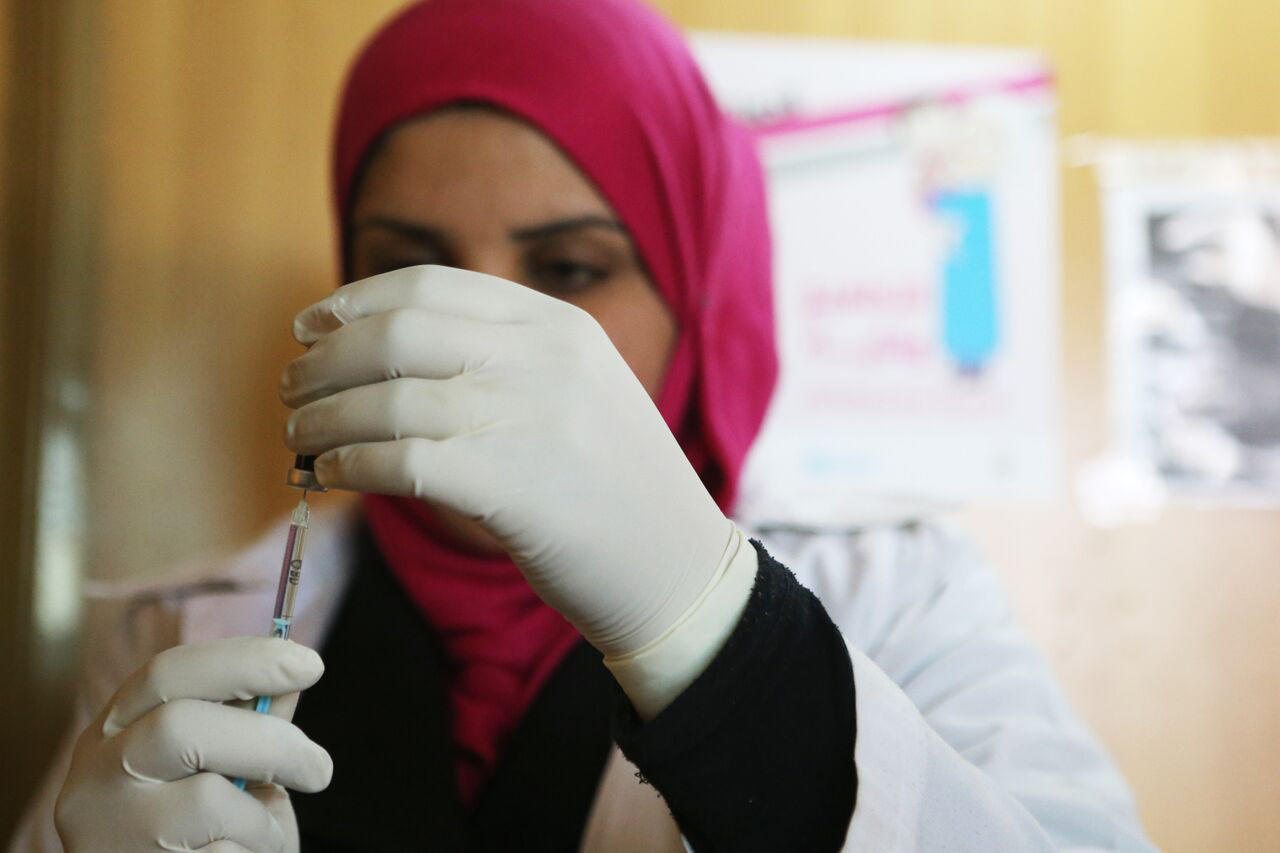صورة أرشيفية من عيادة طبية في مخيم الزعتري للاجئين السوريين. صلاح ملكاوي/ المملكة