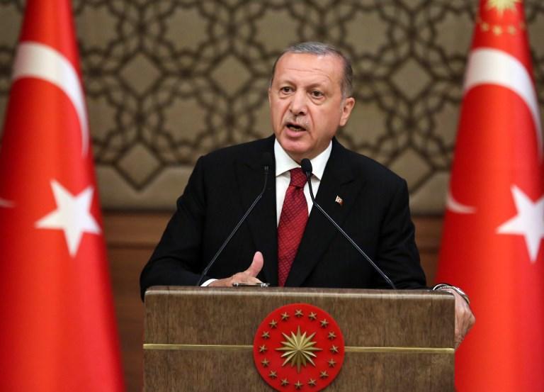 الرئيس التركي رجب طيب اردوغان. 9 يوليو 2018. أدم التن/ أ ف ب