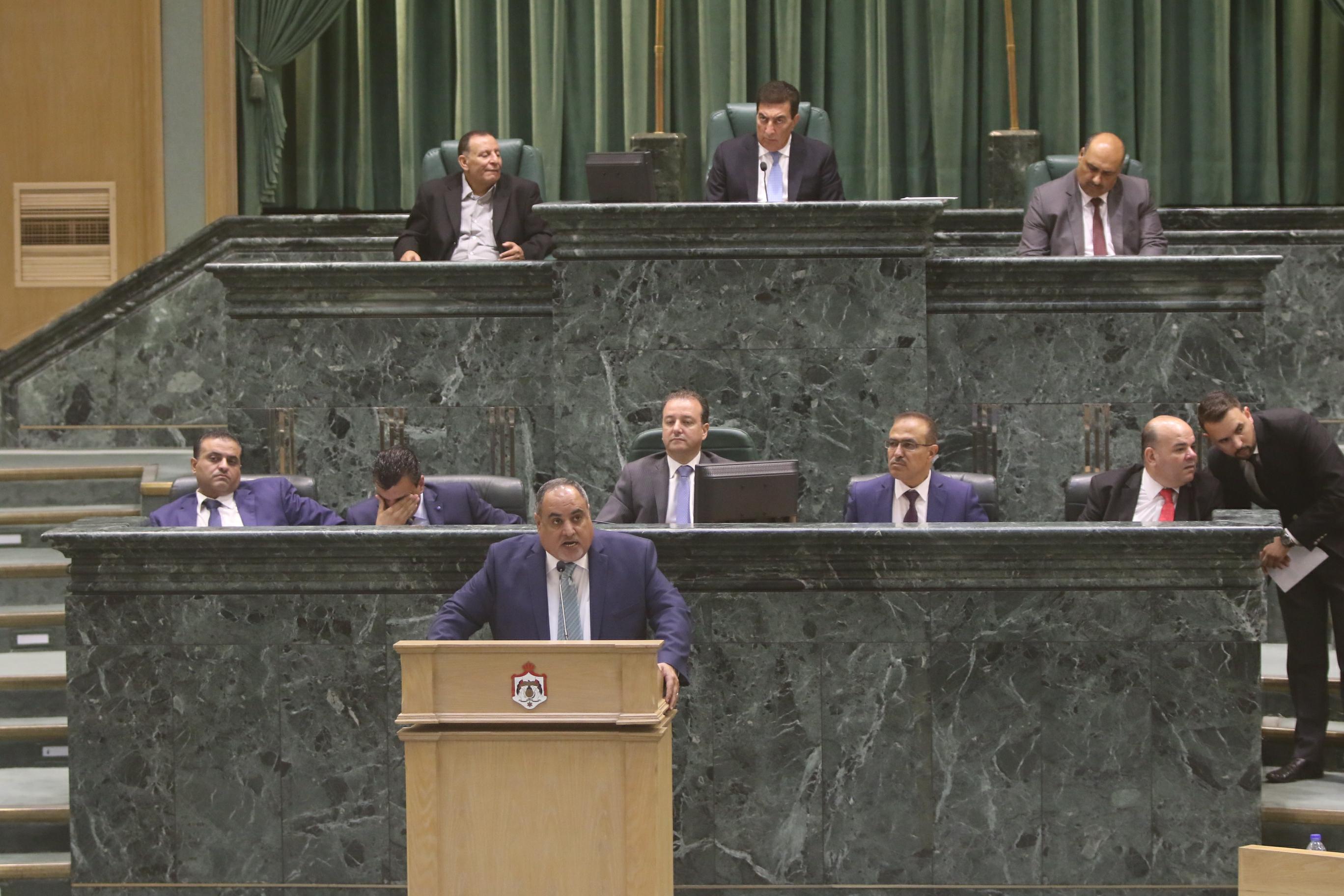 أعضاء مجلس النواب يناقشون البيان الوزاري. صلاح ملكاوي/ المملكة  
