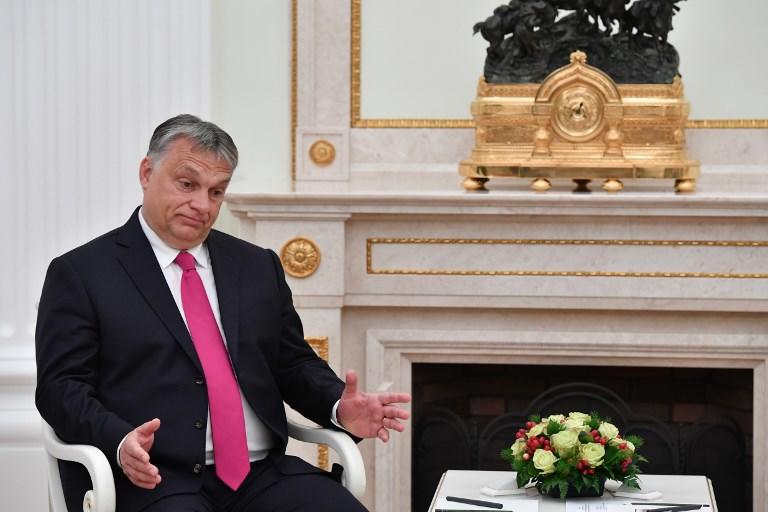 رئيس الوزراء المجري فيكتور أوربان. ا ف ب