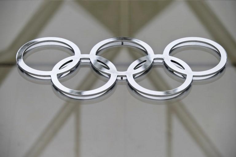 شعار اللجنة الأولمبية الدولية. أ ف ب 
