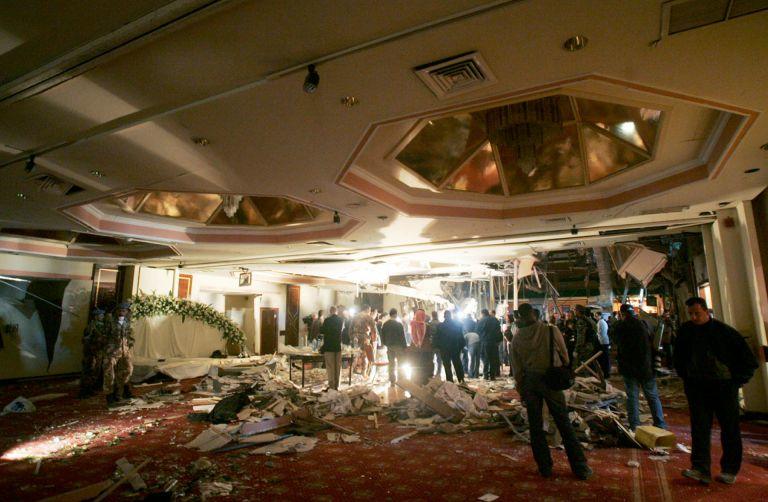 صورة أرشيفية لقاعة الأفراح في فندق راديسون ساس التي تعرضت لتفجير إرهابي في 2005. صلاح ملكاوي/ المملكة 