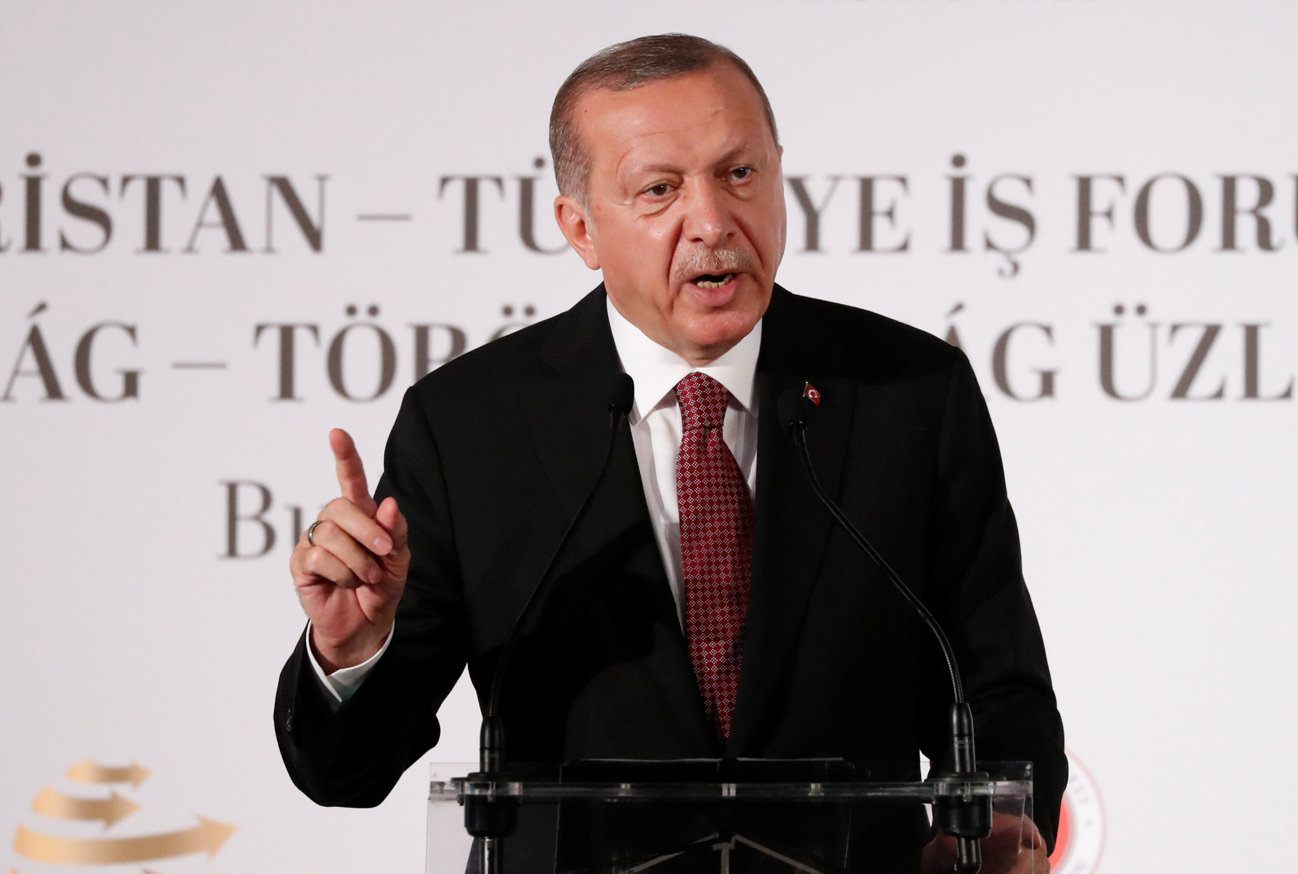 الرئيس التركي رجب طيب أردوغان، 9 أكتوبر 2018. بيرانديت سزابو/ رويترز