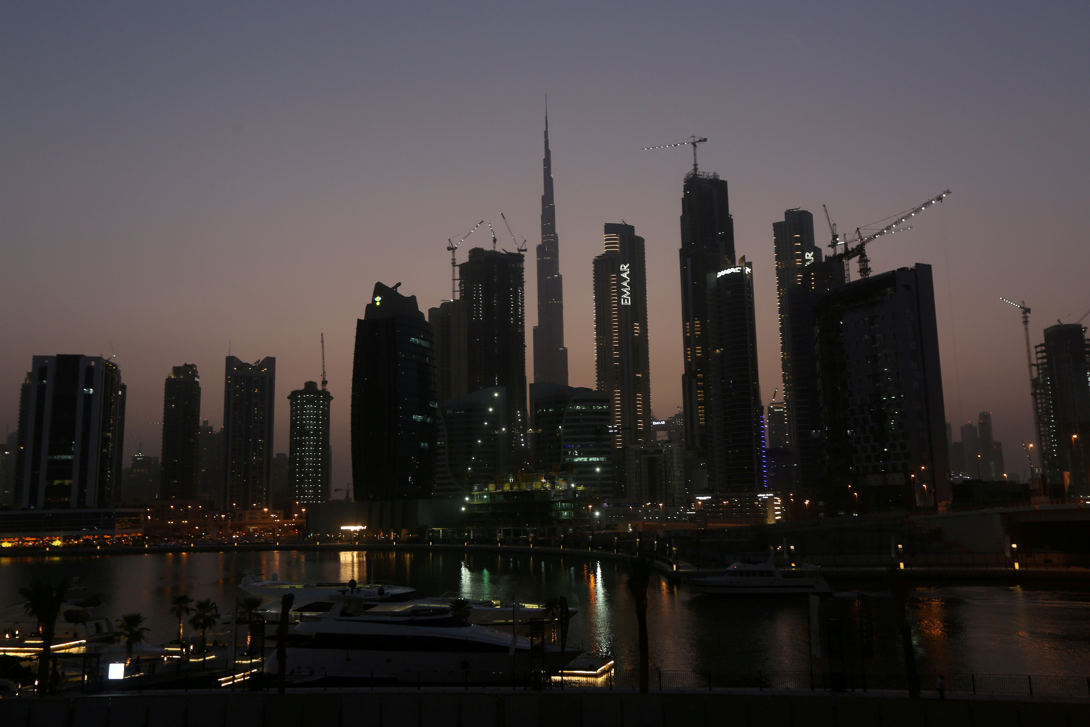 مظهر عام لمدينة دبي. رويترز 