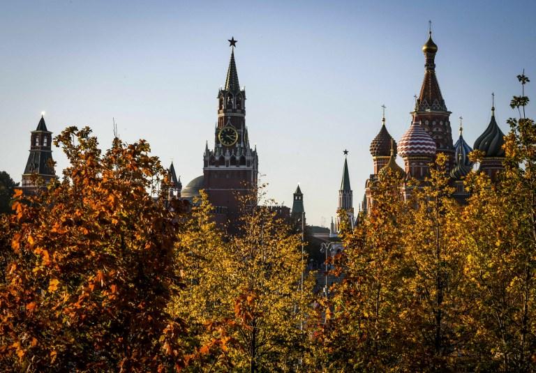 صورة لمبنى الكرملين في موسكو. 15 أكتوبر 2018. ا ف ب