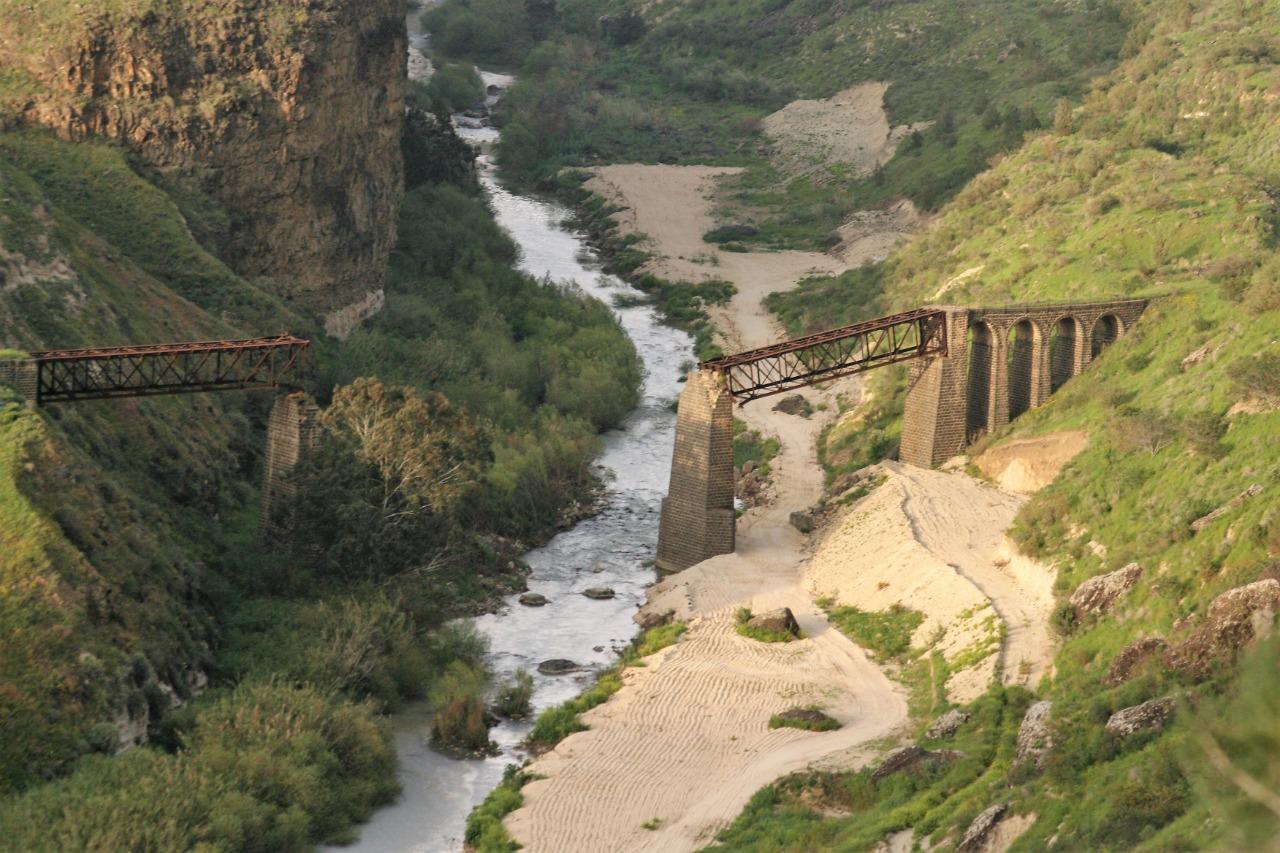 نهر اليرموك على الحدود الأردنية الإسرائيلية. (صلاح ملكاوي/المملكة)
