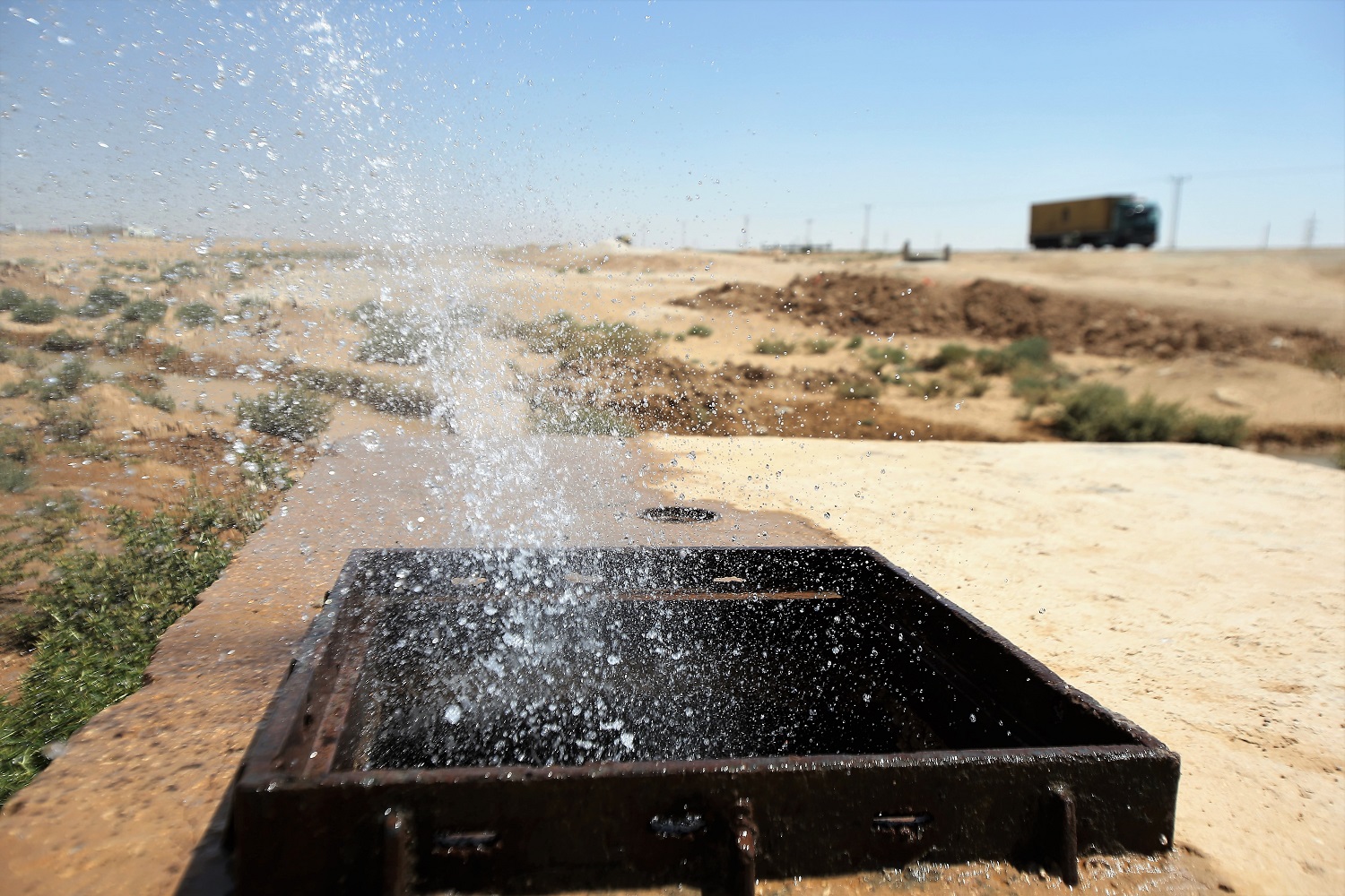 صورة لإحدى آبار المياه في إحدى المحافظات الأردنية. صلاح ملكاوي/ المملكة