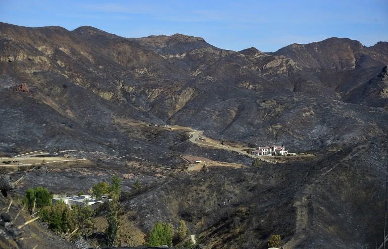صورة أرشيفية لحرائق غابات ولاية كاليفورنيا في أميركا 15 نوفمبر 2018. أ ف ب 