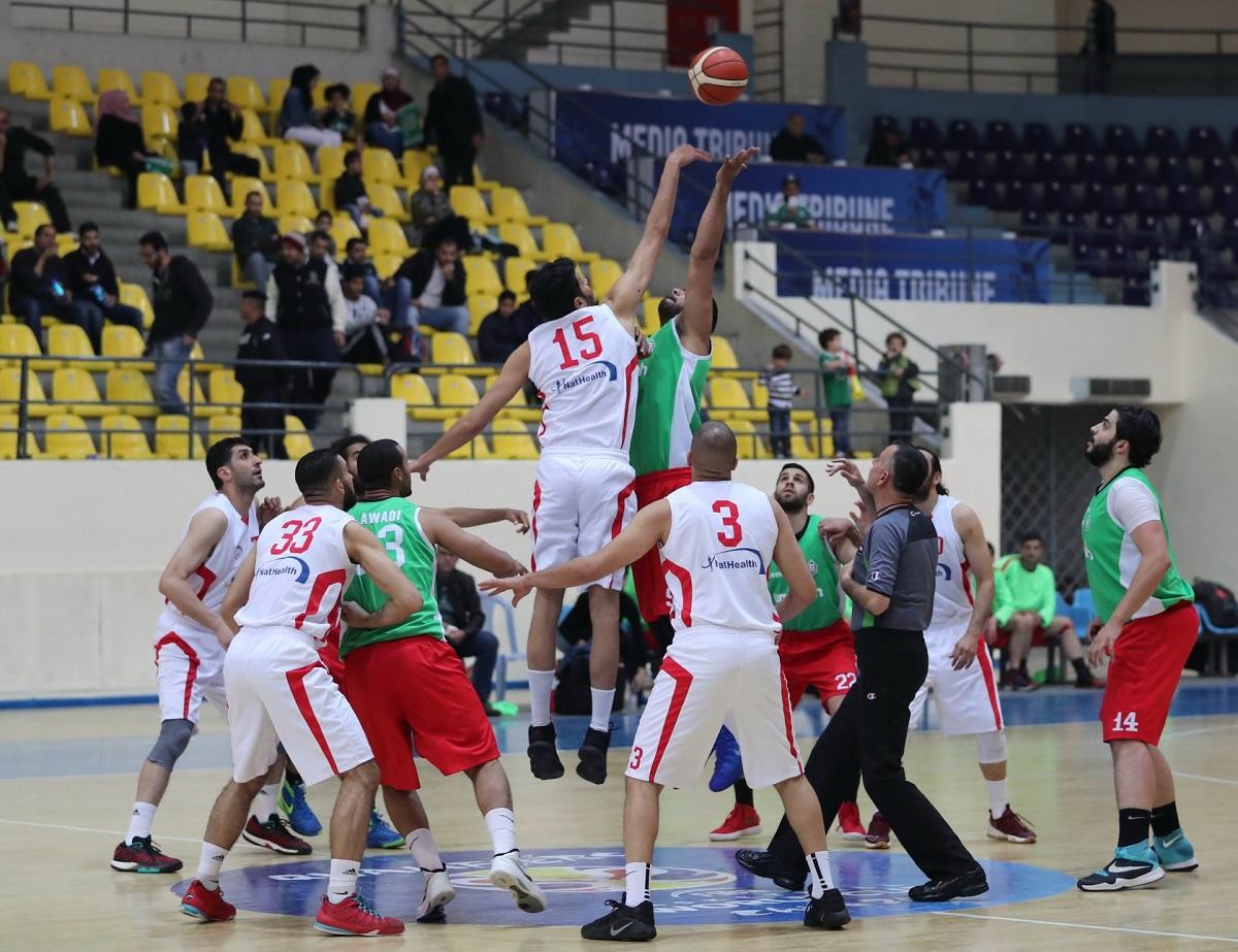 صورة أرشيفية لمنافسات دوري كرة السلة الأردني. اللجنة الأولمبية الأردنية