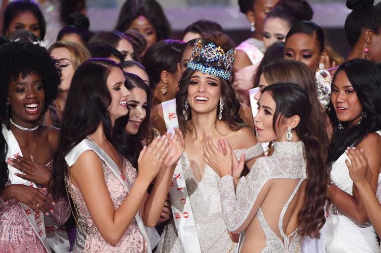 المكسيكية فانيسا بونسيه دي ليون تتوج بلقب ملكة جمال العالم، 8 ديسمبر 2018. أ ف ب 