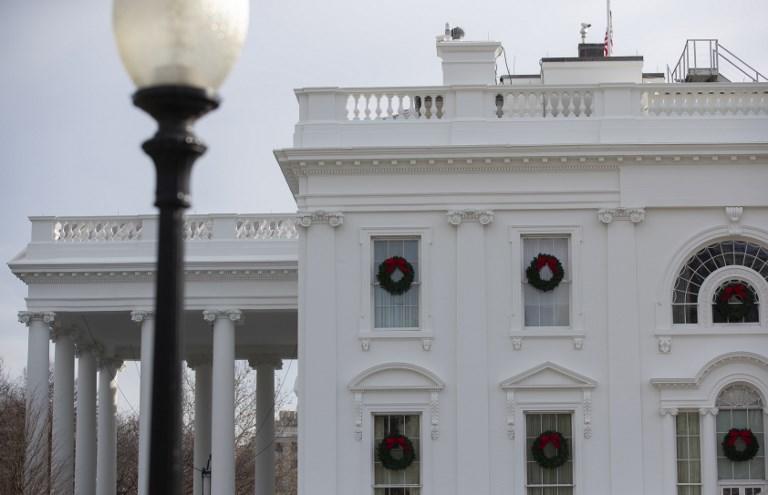 صورة أرشيفية للبيت الأبيض في واشنطن العاصمة في 8 ديسمبر 2018. أ ف ب