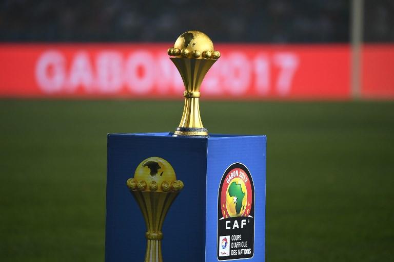 صورة أرشيفية لقاعدة تحمل كأس الأمم الإفريقية 2019. (أ ف ب)