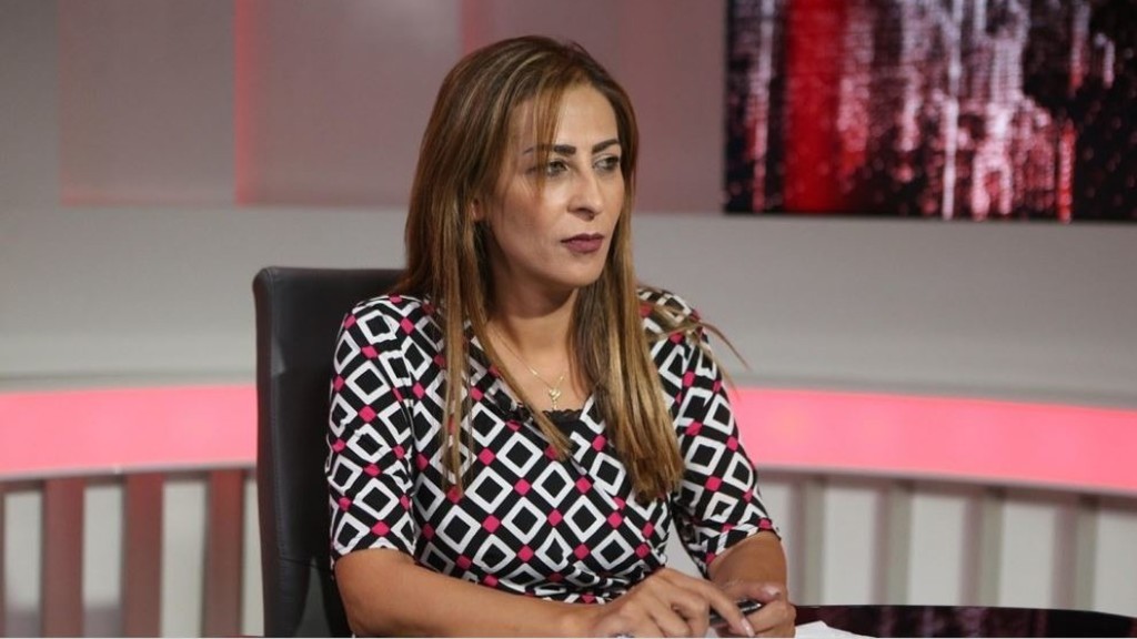 وزيرة الدّولة لشؤون الإعلام الناطقة الرسمية باسم الحكومة جمانة غنيمات في برنامج صوت المملكة. (المملكة)