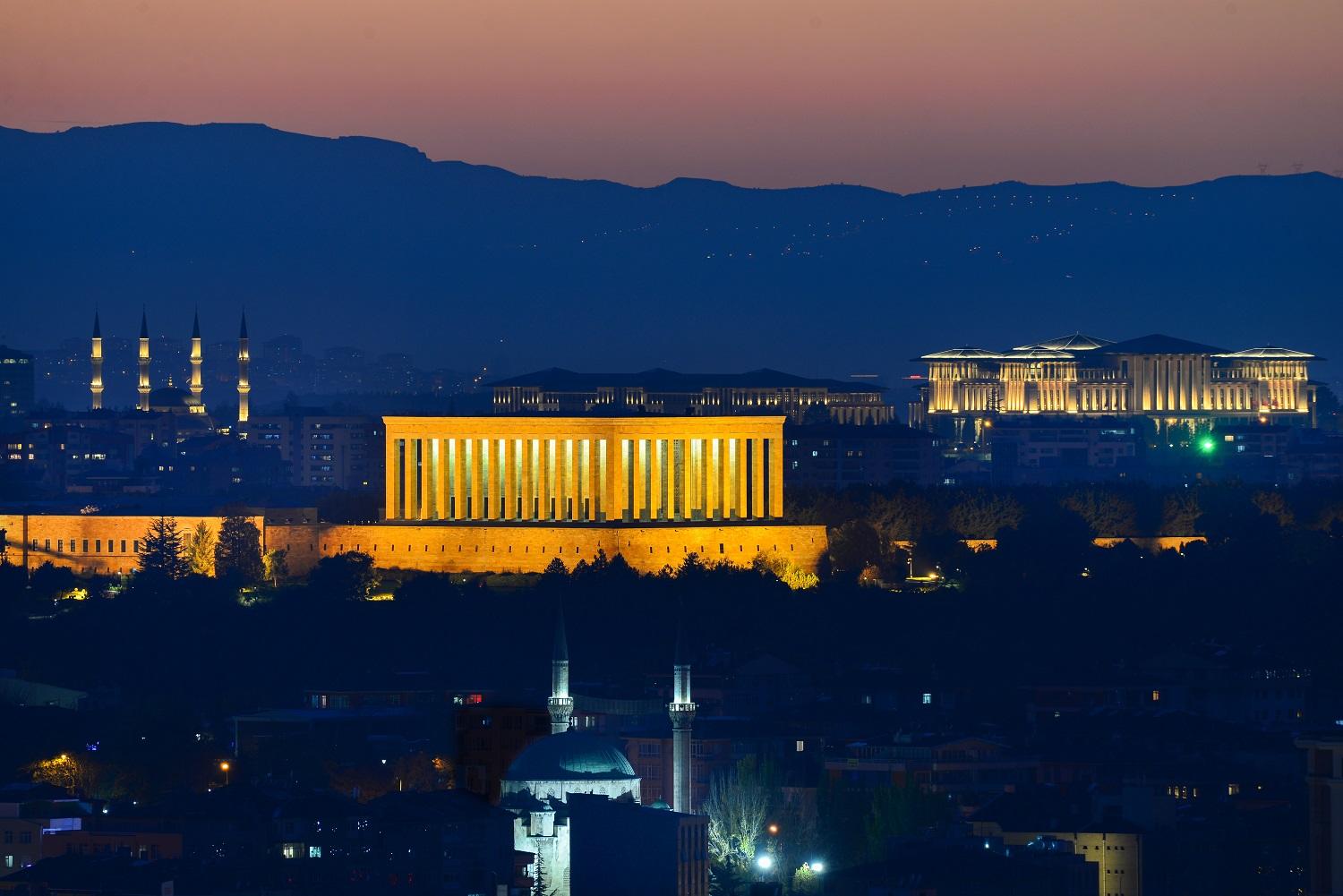 القصر الرئاسي في أنقرة. Shutterstock          