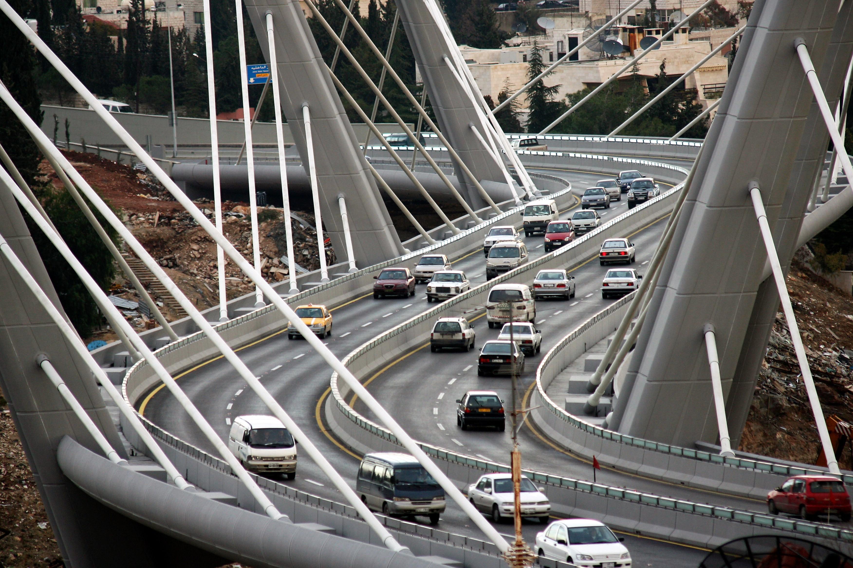 جسر عبدون المعلّق في عمّان. صلاح ملكاوي / المملكة