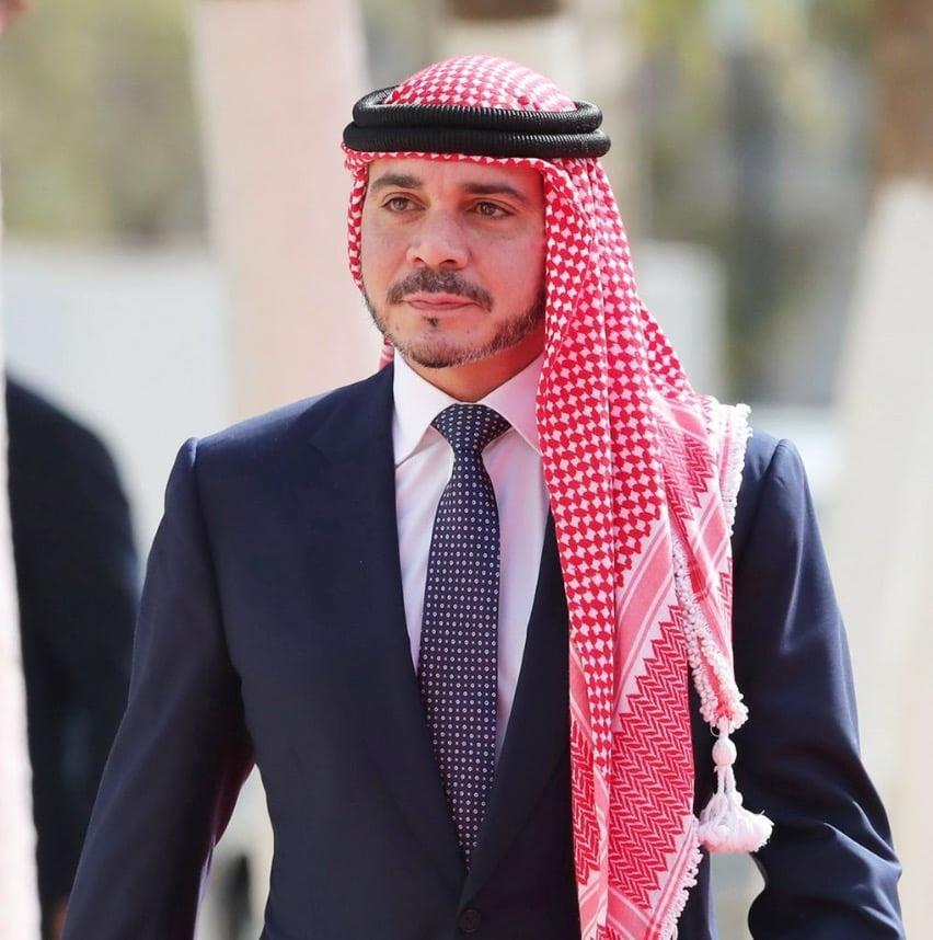 الأمير على بن الحسين، رئيس الاتحاد الأردني لكرة القدم.