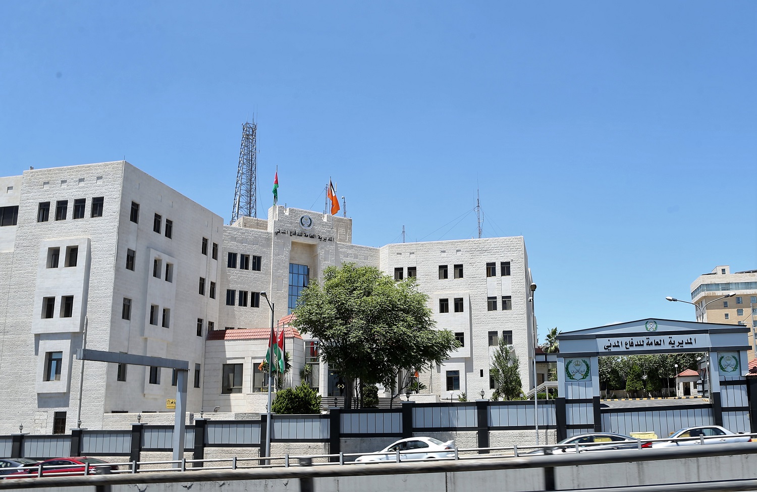 صورة أرشيفية لمبنى مديرية الدفاع المدني. صلاح ملكاوي/المملكة