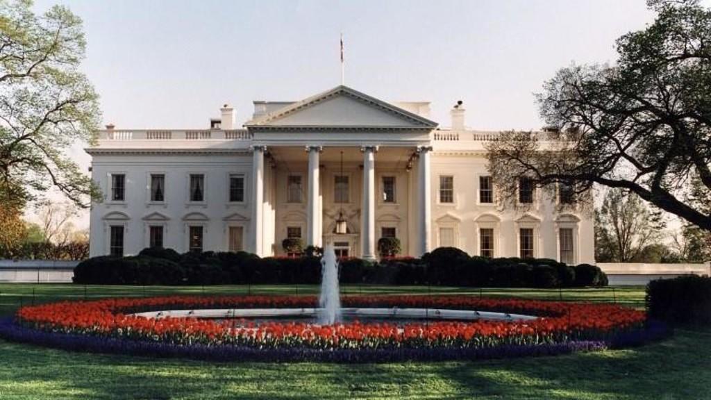 البيت الأبيض في العاصمة الأميركية واشنطن، 23 أبريل 1992. أ ف ب