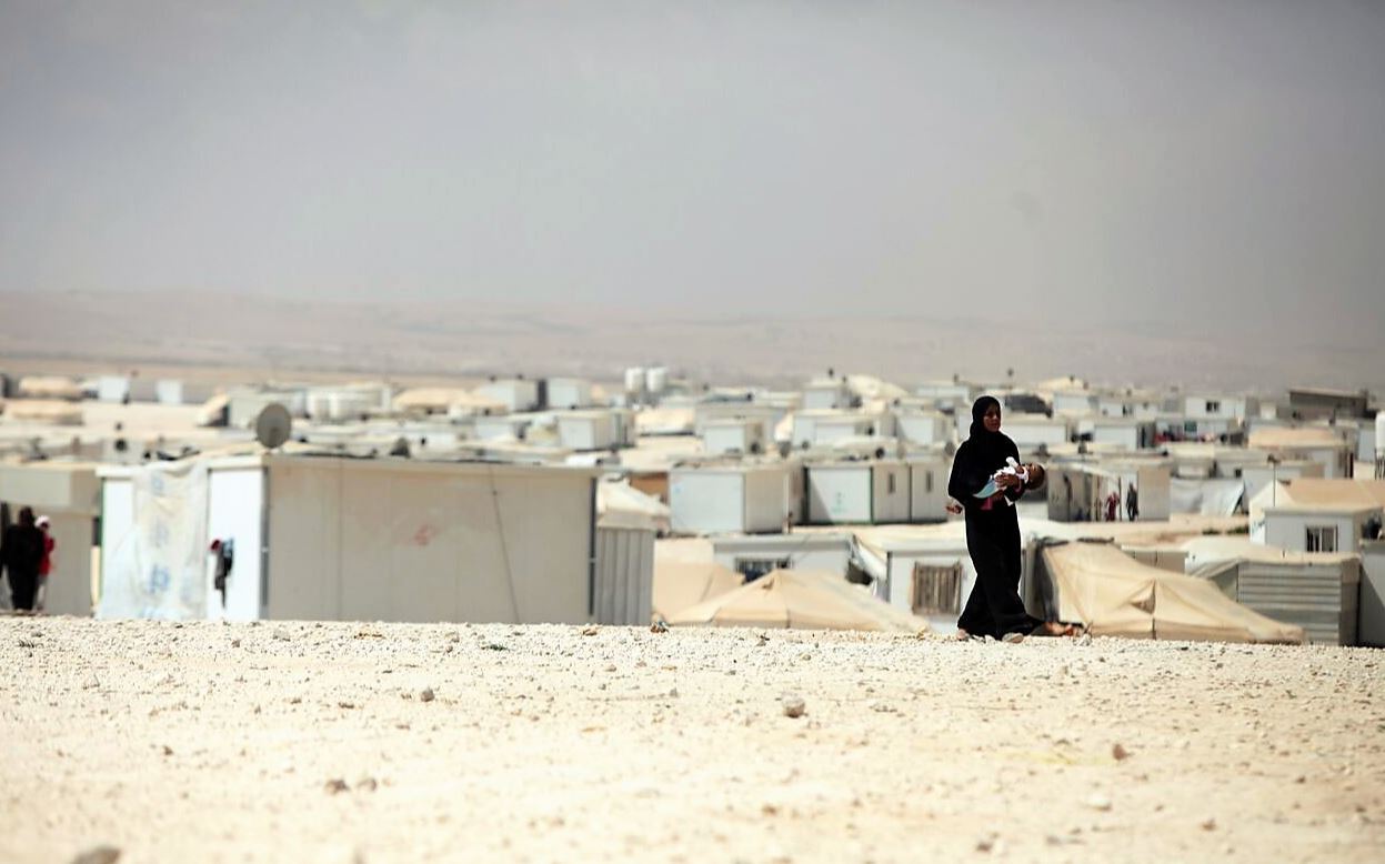 مخيم الزعتري للاجئين السوريين في الأردن. صلاح ملكاوي/ المملكة
