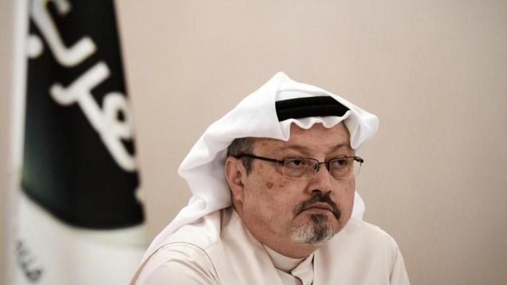 الصحفي السعودي جمال خاشقجي، 15 ديسمبر 2014. أ ف ب 