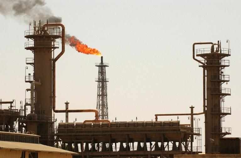 مصفاة النفط في بيجي في العراق، 5 أغسطس 2003. ستان هوندا/ أ ف ب