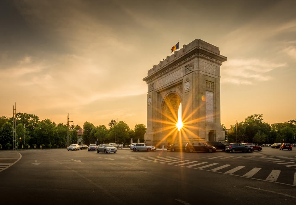 صورة أرشيفية من العاصمة الرومانية بوخارست. (Shutterstock)