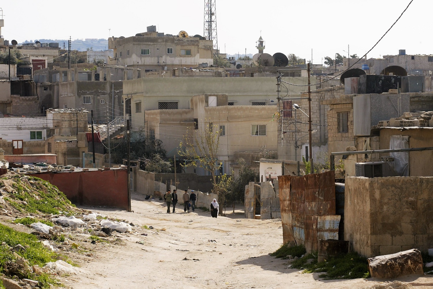 أحد الأحياء الفقيرة في الأردن. صلاح ملكاوي/ المملكة 