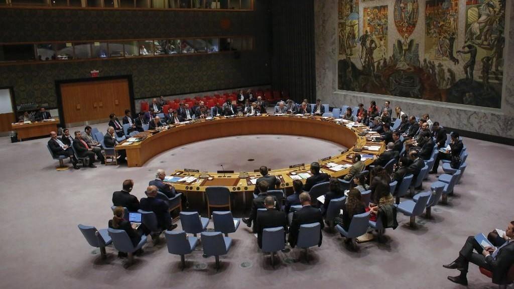 صورة أرشيفية لاجتماع في مجلس الأمن الدولي. أ ف ب