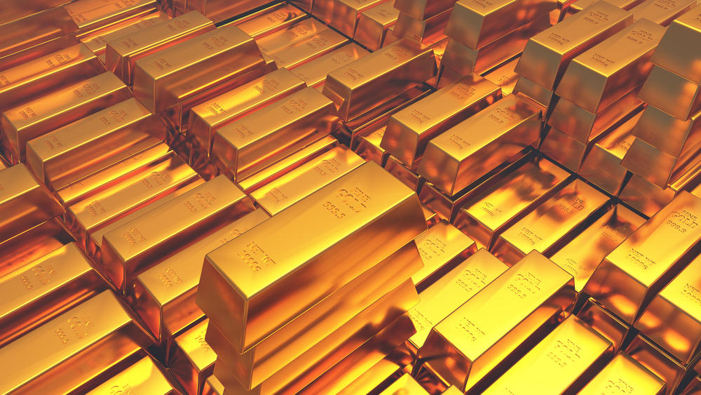 الذهب نجح في اختراق مقاومة 1360 دولارا للأونصة مع منتصف الشهر الحالي ووصوله الثلاثاء إلى 1439 دولارا تقريبا. (shutterstock)