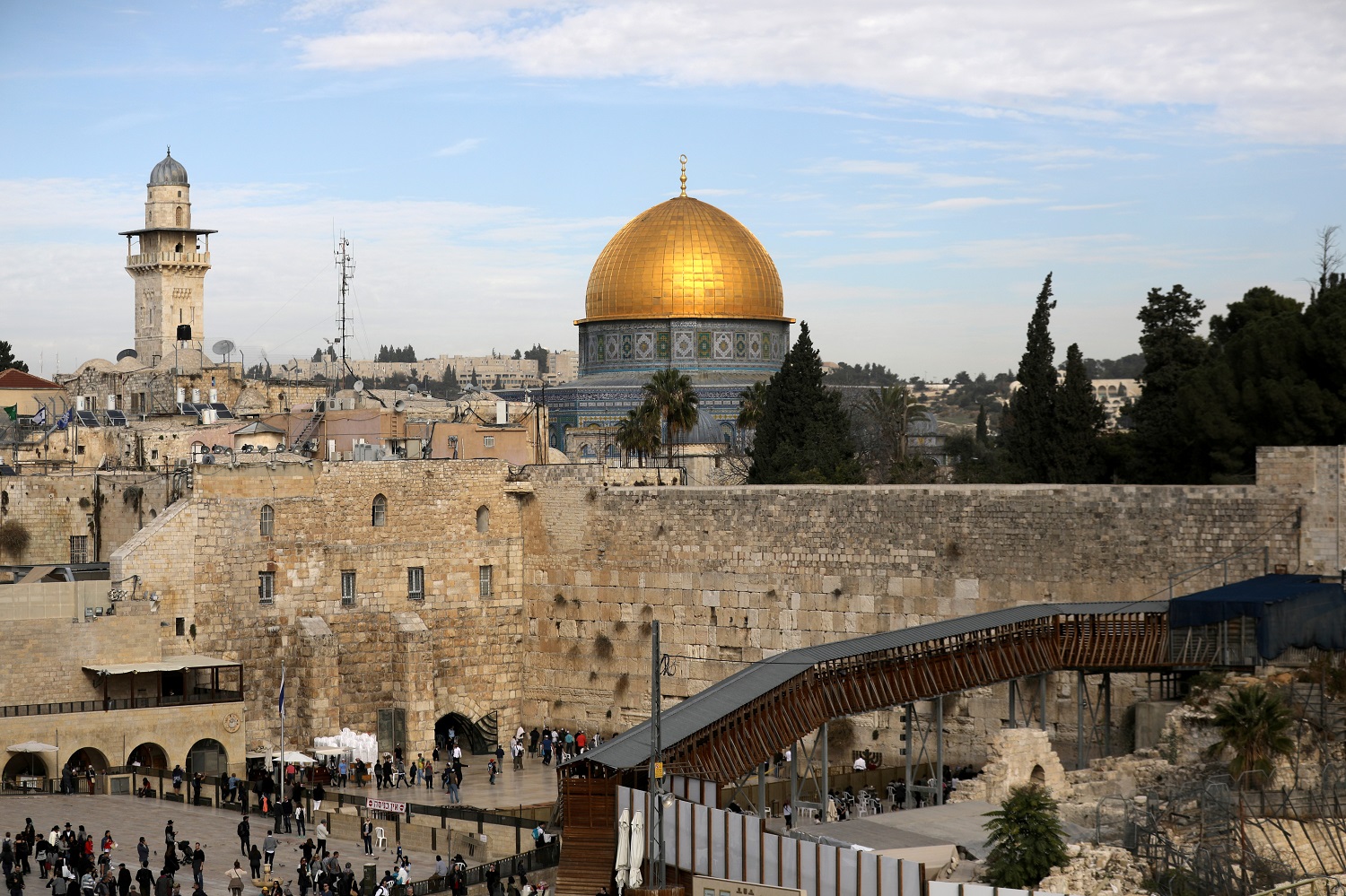 جانب من المسجد الأقصى في مدينة القدس المحتلة، 10 كانون أول/ ديسمبر 2018. عمّار عوض/ رويترز 