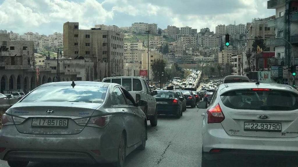 صورة أرشيفية لأحد شوارع العاصمة. صلاح ملكاوي / المملكة