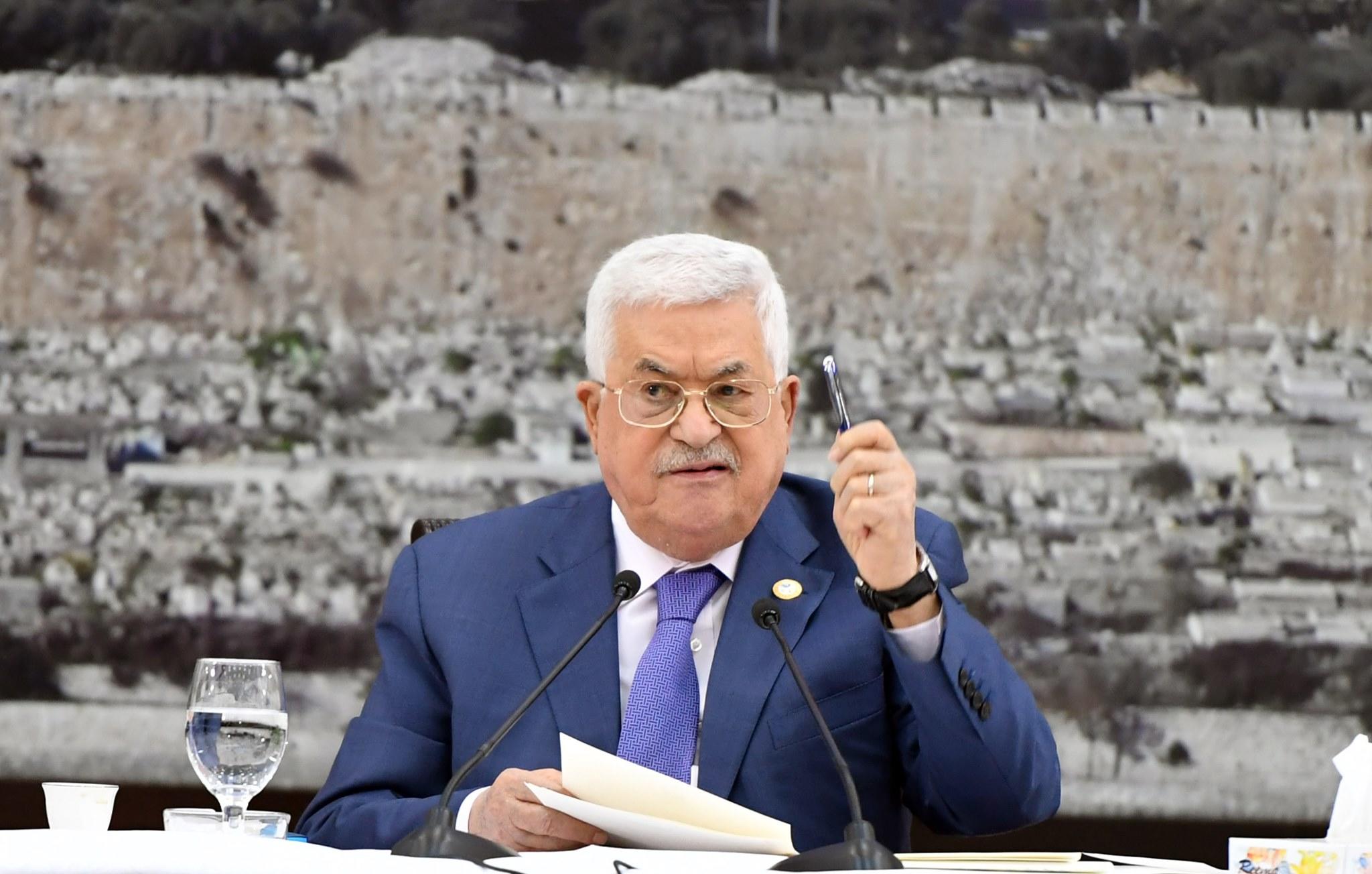 الرئيس الفلسطيني محمود عباس. (الرئاسة الفلسطينية)
