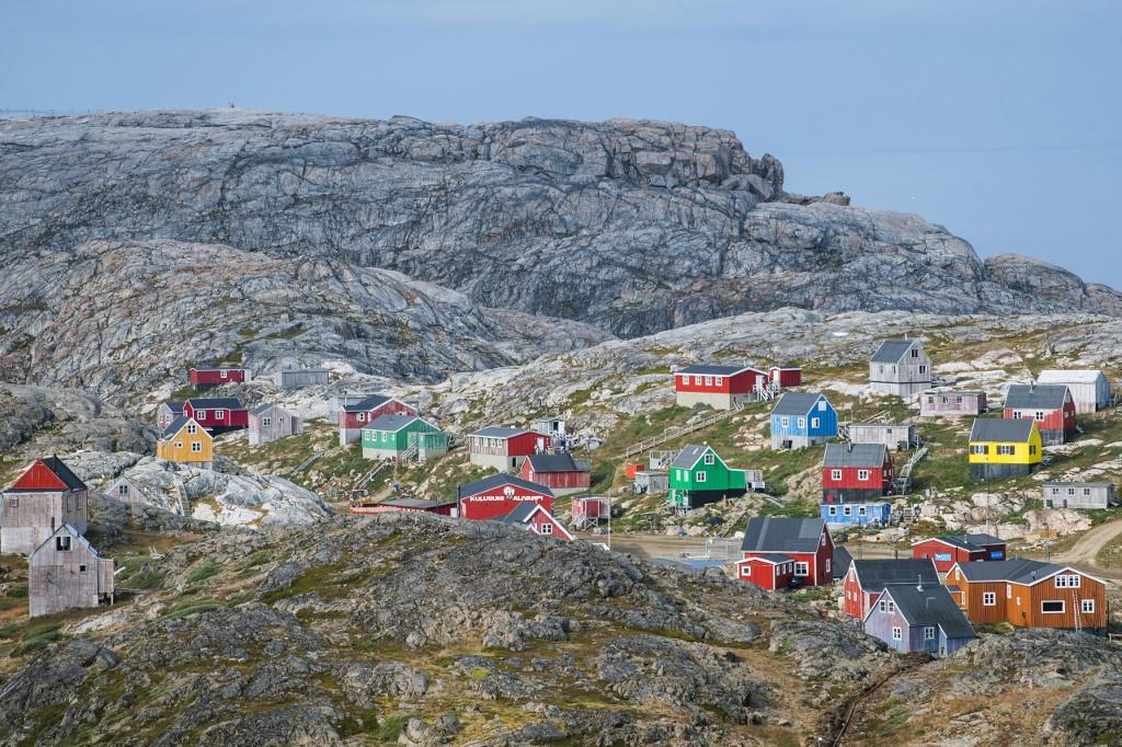 مدينة كولوسوك في جزيرة غرينلاند، 19 آب/أغسطس 2019. (أ ف ب)