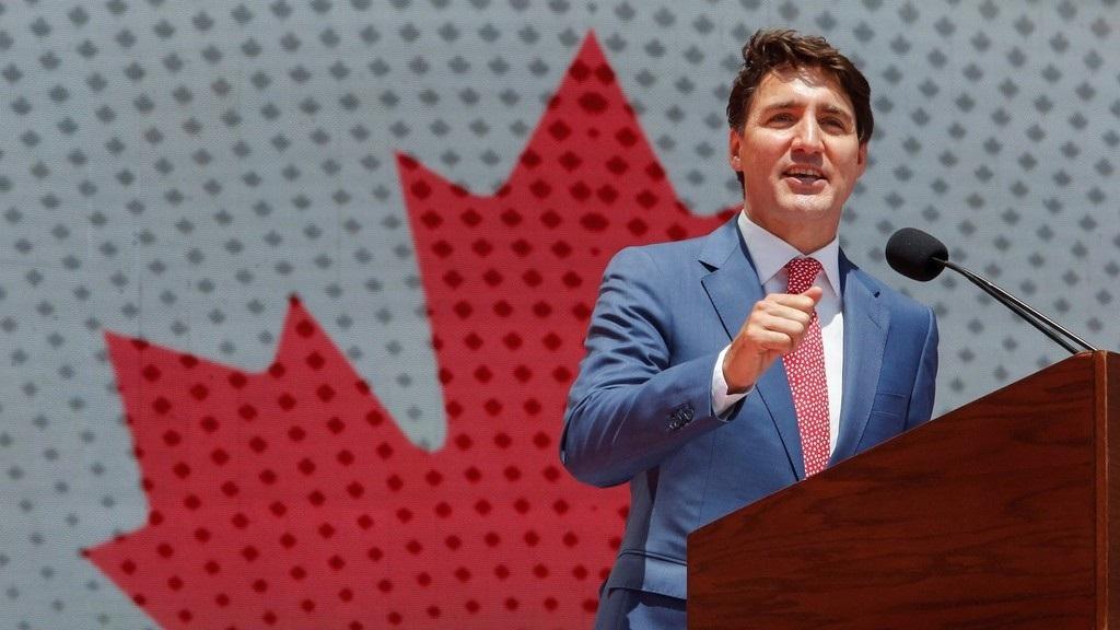  رئيس الوزراء الكندي المنتهية ولايته جاستن ترودو. رويترز