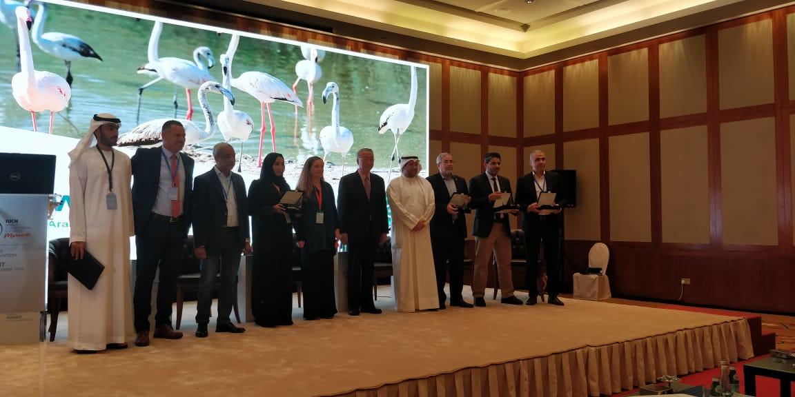 المنتدى الإقليمي التاسع للاتحاد الدولي لحماية الطبيعة لمنطقة غرب آسيا، المنعقد في دولة الكويت. (الجمعية الملكية لحماية الطبيعة)