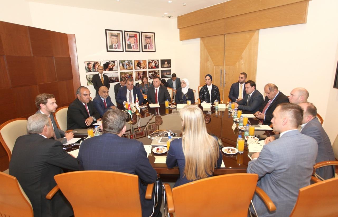 جانب من الاجتماع مع الوفد الروسي، 18 أيلول/سبتمبر 2019. (أمانة عمان الكبرى) 