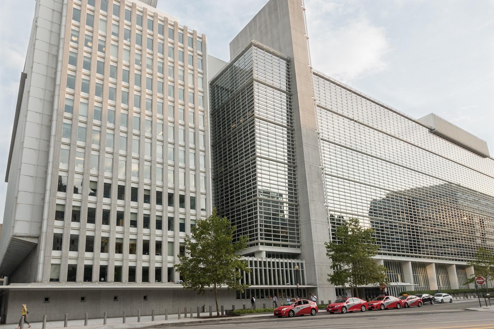 مقر مجموعة البنك الدولي في واشنطن، الولايات المتحدة الأميركية. (shutterstock)
