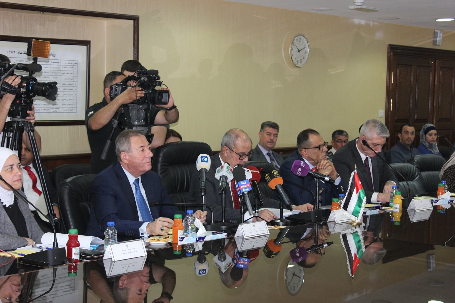 اجتماعات اللجنة الوزارية العراقية الأردنية المشتركة في وزارة الصناعة والتجارة