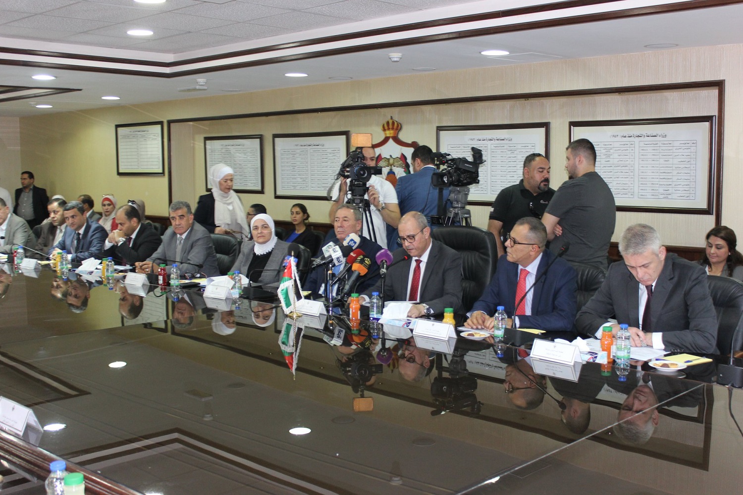 اجتماعات اللجنة الوزارية العراقية الأردنية المشتركة في وزارة الصناعة والتجارة