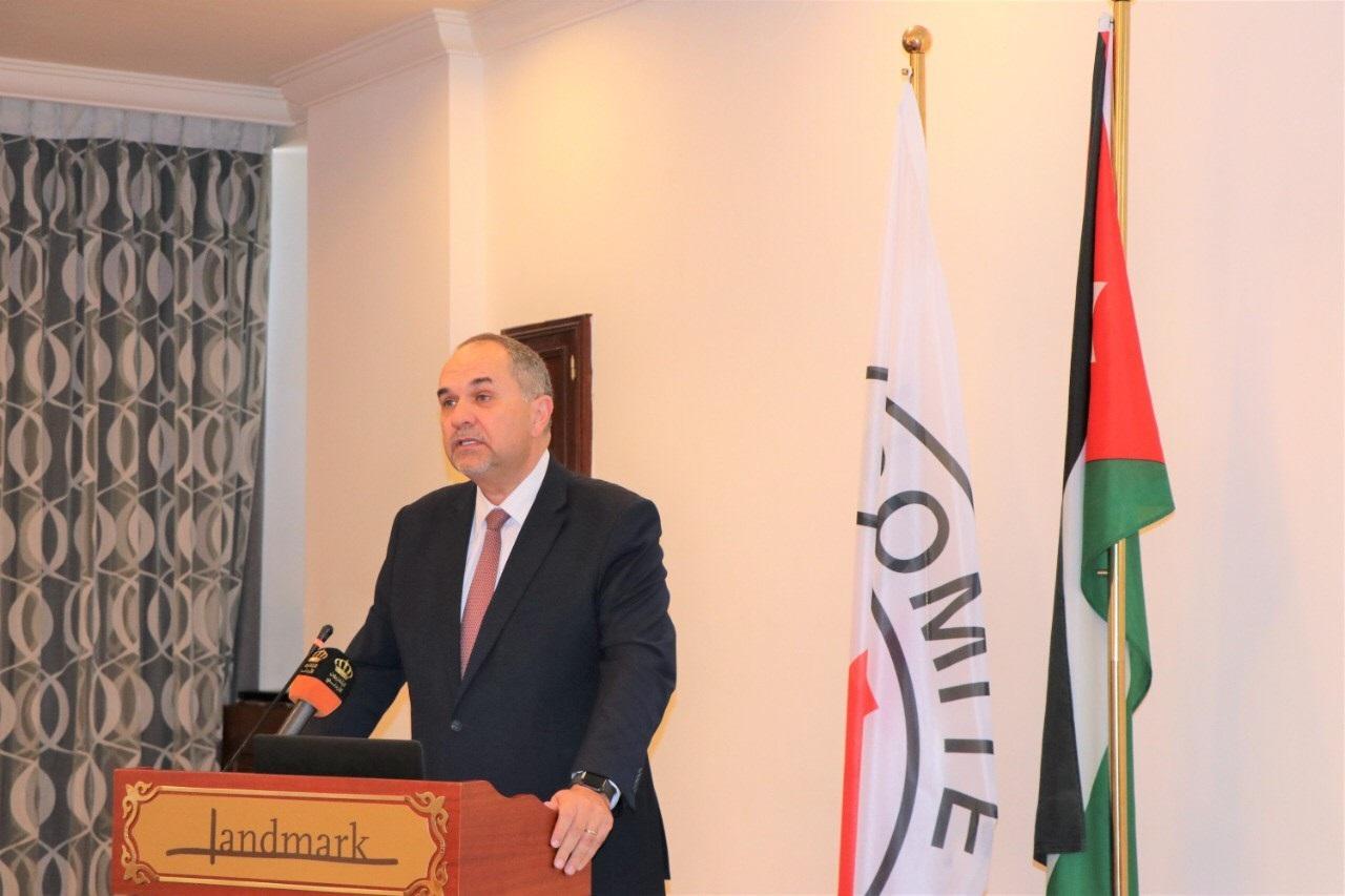 وزير العدل: ما يشهده العالم من صراعات ونزاعات مسلحة طالت معظم الدول المحيطة بالأردن، أدى إلى ظهور حاجة لتطبيق قواعد الاتفاقيات الدولية. وزارة العدل