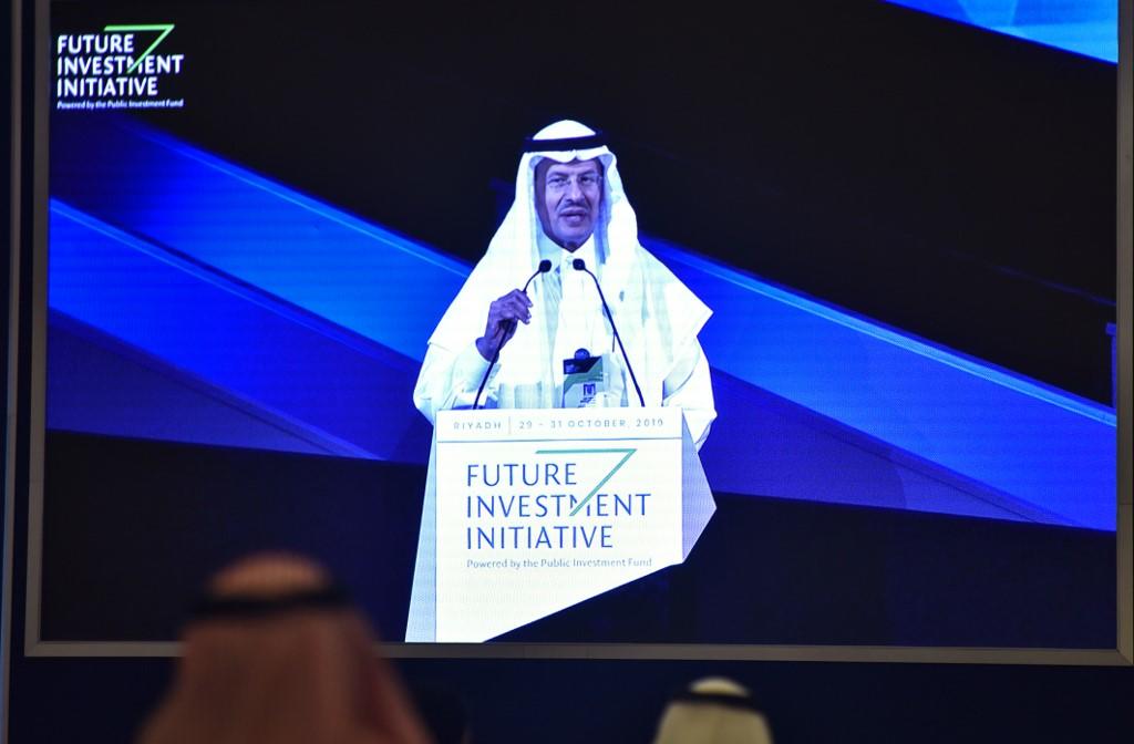  وزير الطاقة السعودي الأمير عبد العزيز بن سلمان في الرياض.30 أكتوبر 2019.(أ ف ب)