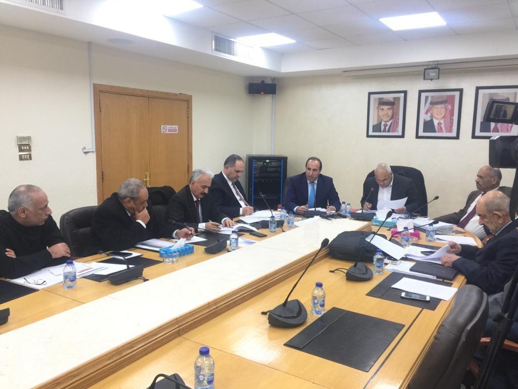 اجتماعات اللجنة المالية النيابية مع وزير العدل بسام التلهوني.6/1/2020. (أحمد النعيمات/ المملكة)