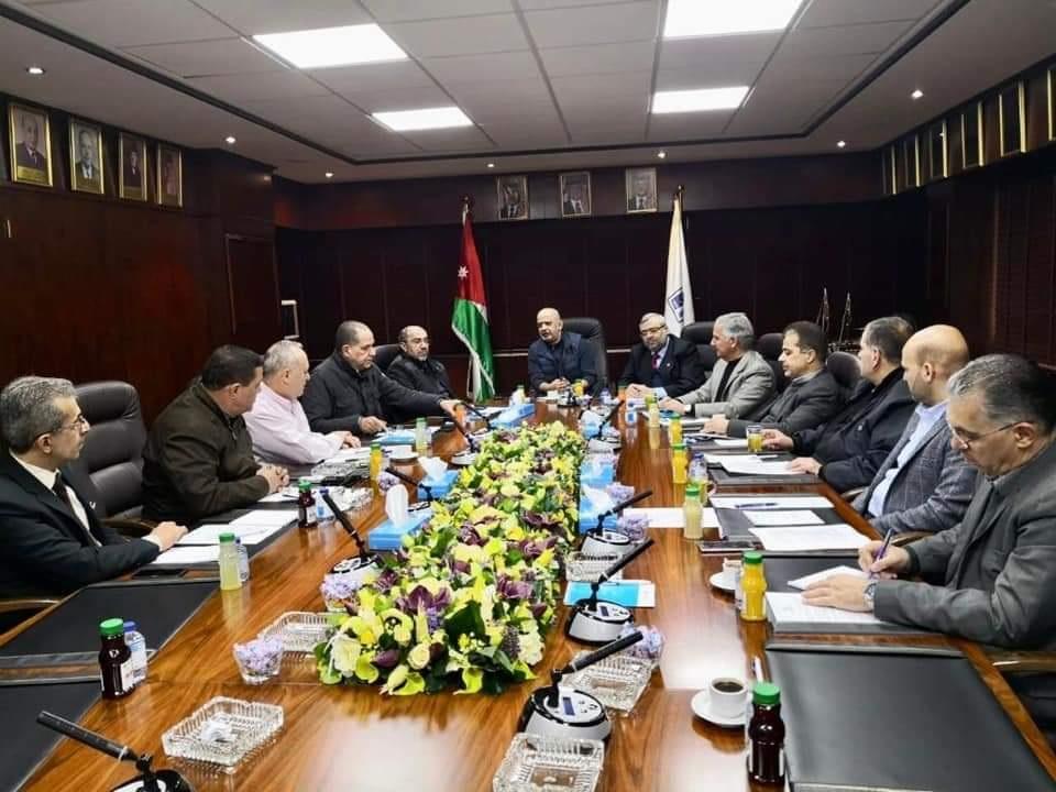 اجتماع مجلس إدارة غرفة تجارة عمان. 