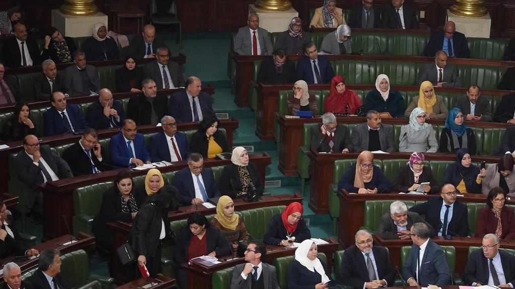 البرلمان التونسي. (أ ف ب)