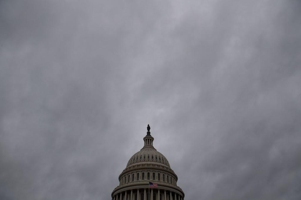 قبة مبنى الكونغرس (الكابيتول) في العاصمة الأميركية واشنطن، 31 تشرين الأول/أكتوبر 2019. (أ ف ب)