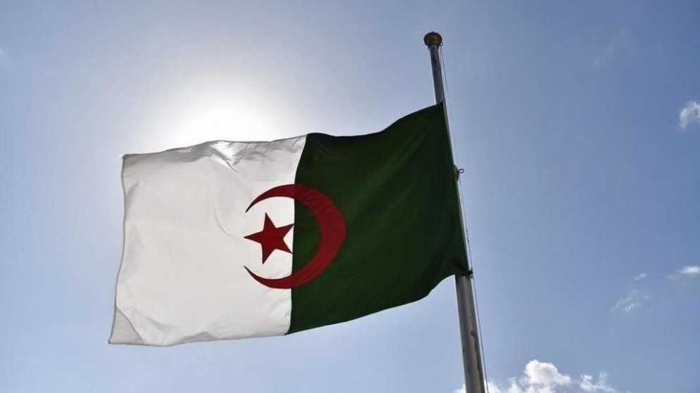 العلم الجزائري. 12 أبريل 2018. (أ ف ب)