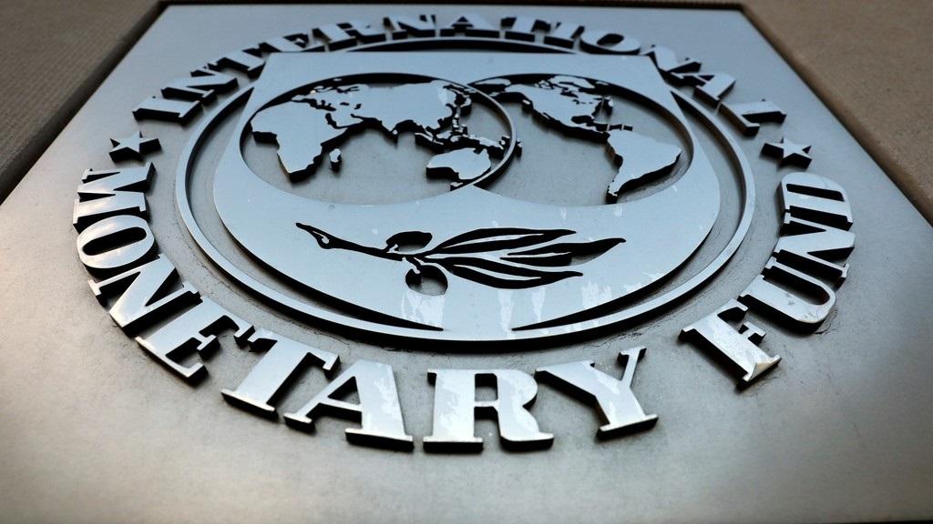 شعار صندوق النقد الدولي.رويترز