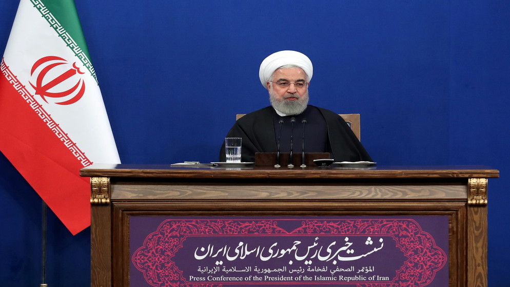 الرئيس الإيراني حسن روحاني. (رويترز)