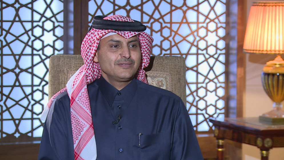 السفير القطري في الأردن، الشيخ سعود بن ناصر آل ثاني. (المملكة)