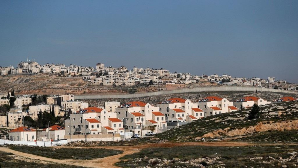 مستوطنة مقامة على أرض في الضفة الغربية تحتلها إسرائيل. رويترز